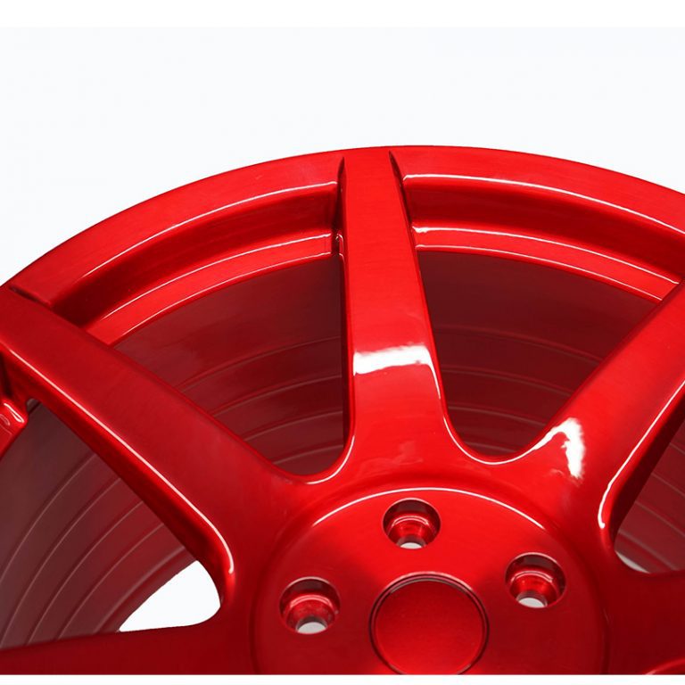 BRUSHED CANDY APPLE RED CUSTOM FINISH PROJECT 6GR