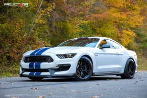 black mustang rims