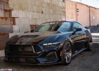 Brand new 2024 S650 Mustang GT Performance Pack on Project 6GR wheels