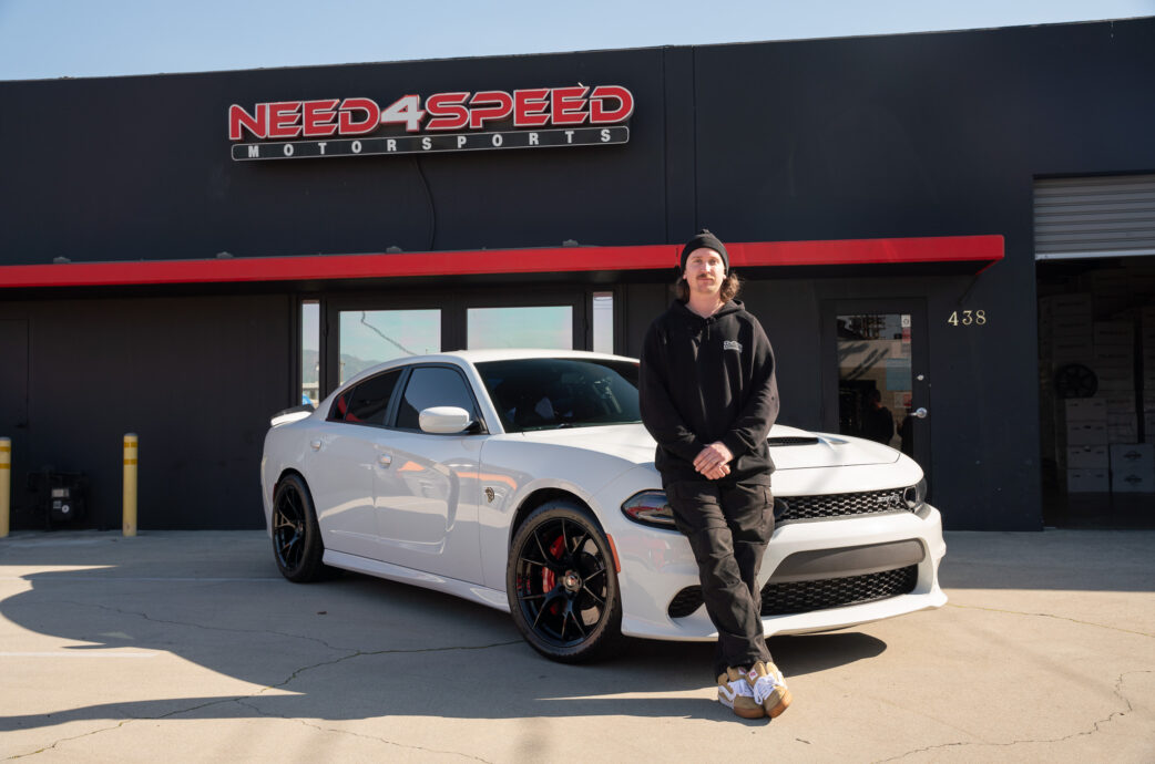 Connor aka Buttery Films Dodge Hellcat on Project 6GR Tens!!