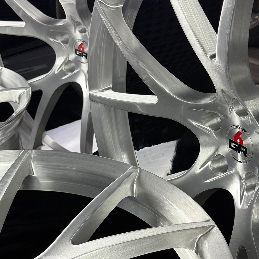 22 inch spun forged ten in brushed aluminum with gloss black barrels for g11 and g70 bmw 7 series