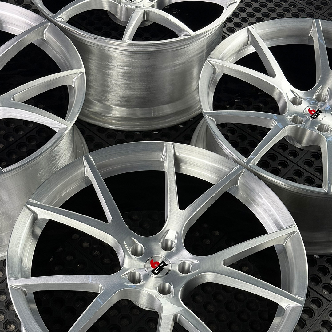 22 inch spun forged ten in brushed aluminum with gloss black barrels for g11 and g70 bmw 7 series