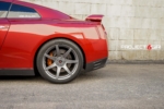 Project 6GR Seven Satin Graphite 20x11
Rear Side View
Continental DW 315/35/20
Nissan GTR
