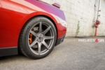 Project 6GR Seven Satin Graphite 20x11
Rear Side View
Continental DW 315/35/20
Nissan GTR
