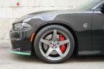 Project 6GR Satin Graphite Front View 
Continental DW 275/40/20 
Dodge Charger Hellcat