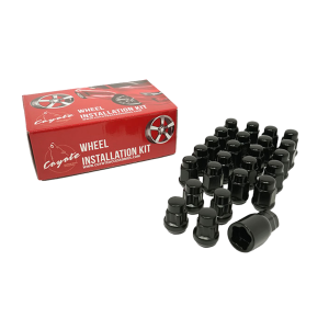 coyote accessories black lug nuts