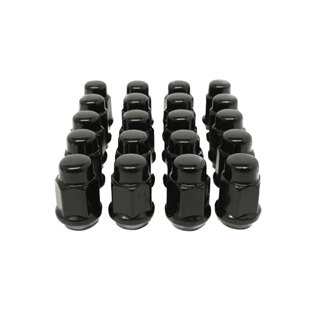 coyote accessories black lug nuts