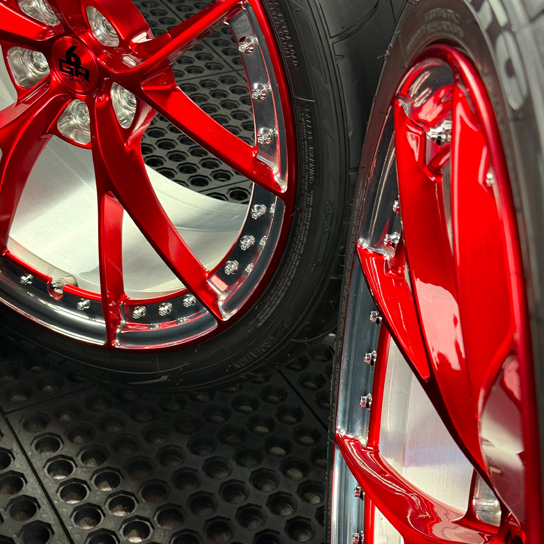 project 6gr inventory special 20 inch ten r brushed candy apple red