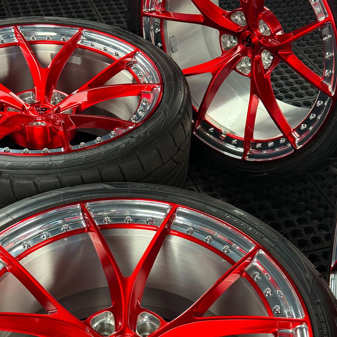 project 6gr inventory special 20 inch ten r brushed candy apple red