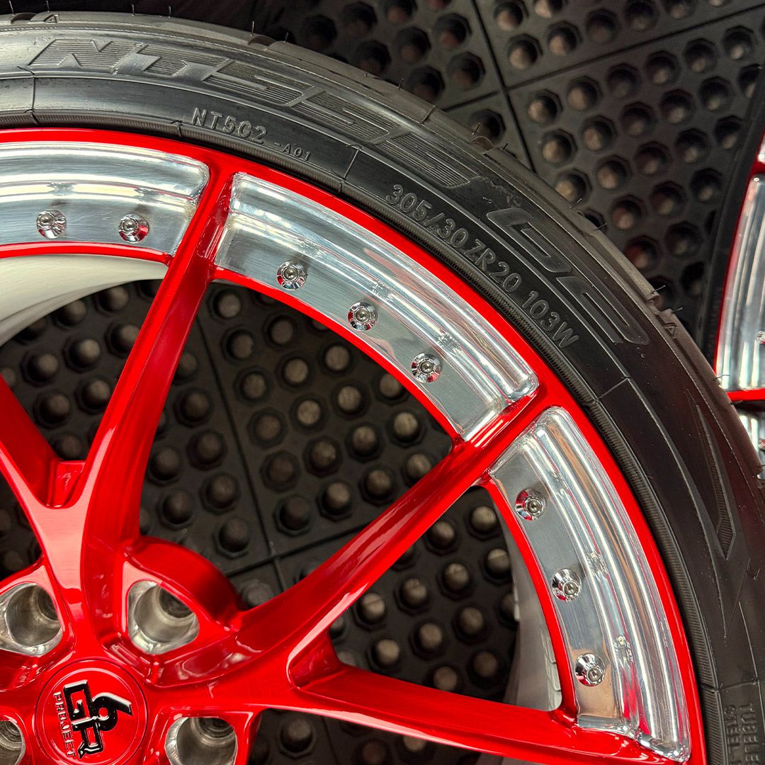 project 6gr inventory special 20 inch ten r brushed candy apple red