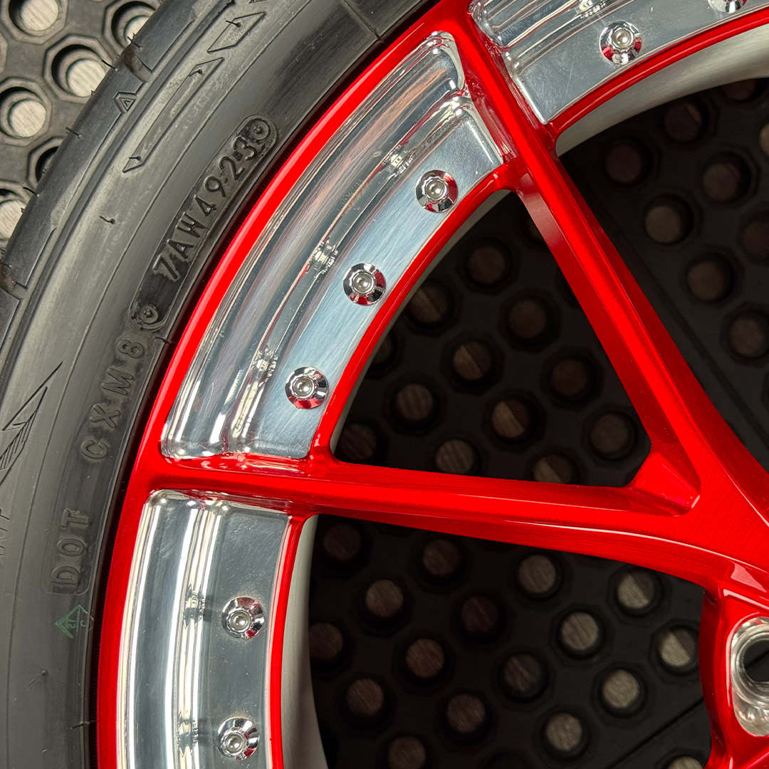 project 6gr inventory special 20 inch ten r brushed candy apple red