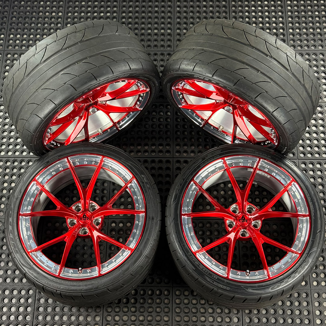 project 6gr inventory special 20 inch ten r brushed candy apple red