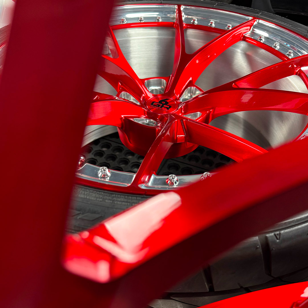 project 6gr inventory special 20 inch ten r brushed candy apple red