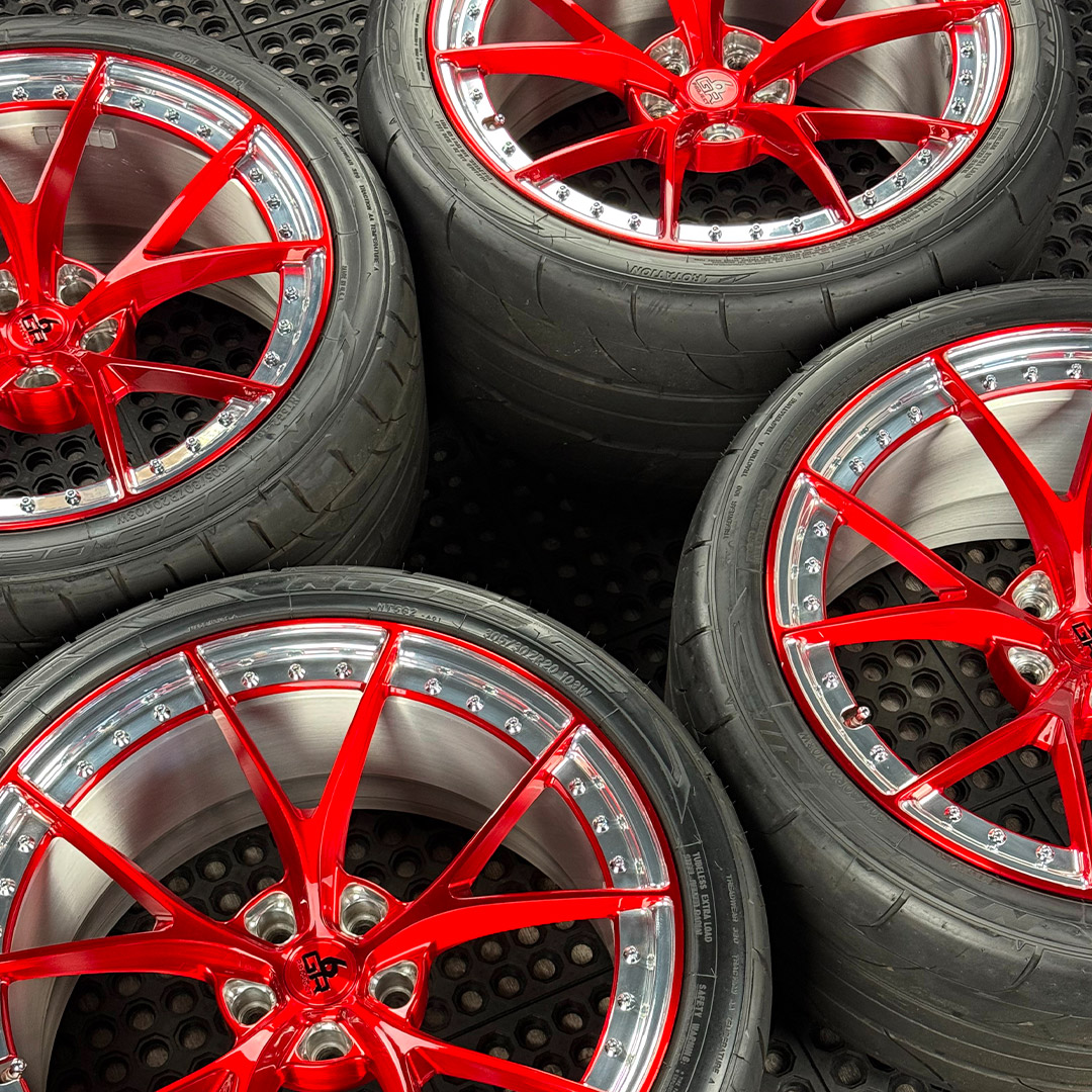 project 6gr inventory special 20 inch ten r brushed candy apple red