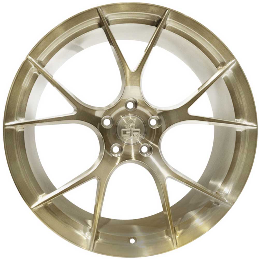 project 6gr custom finish brushed champagne