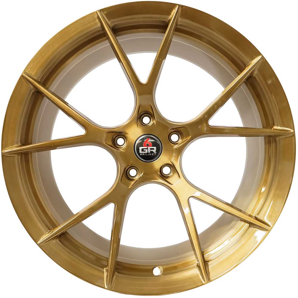 project 6gr custom finish gloss brushed gold bronze
