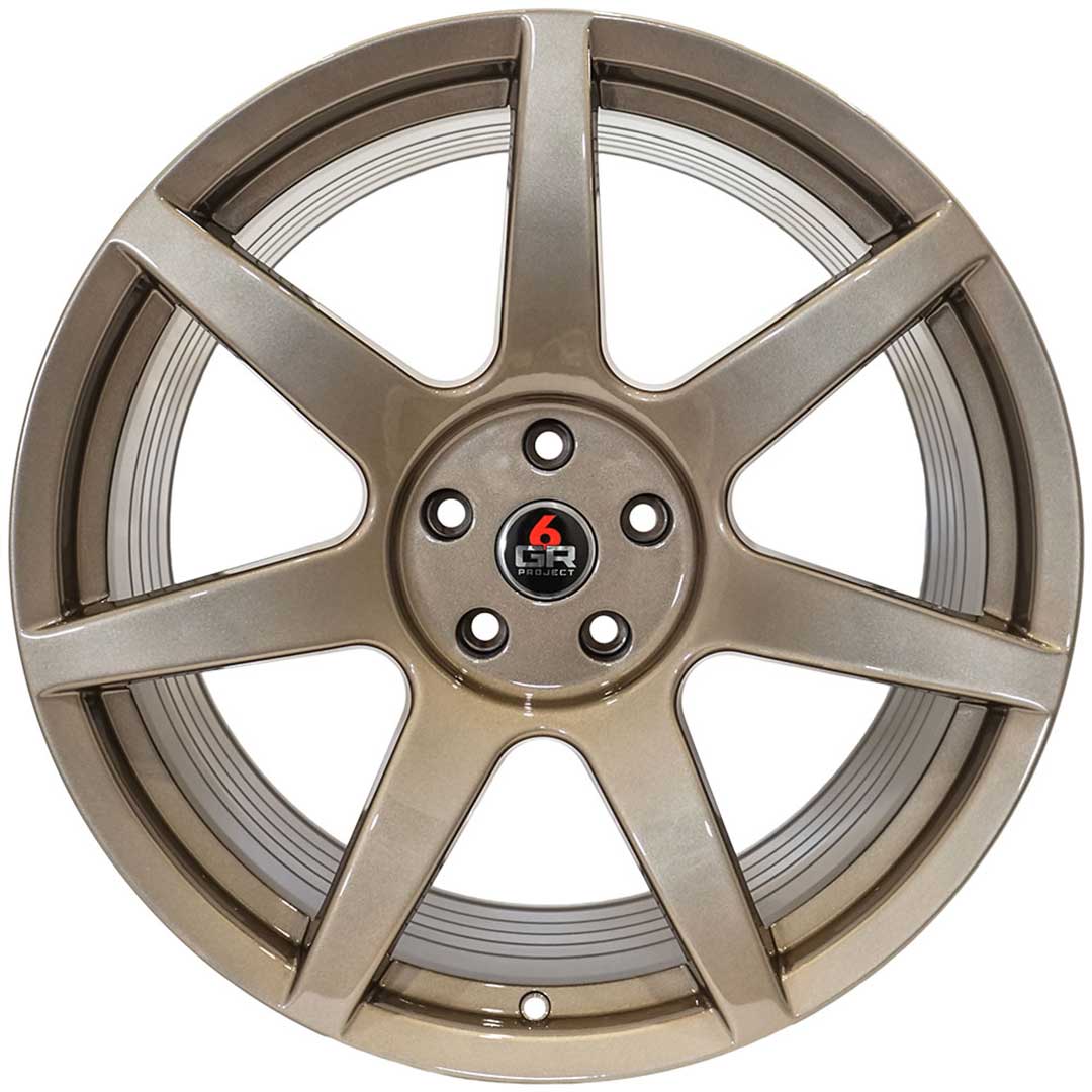 project 6gr custom finish gloss light bronze