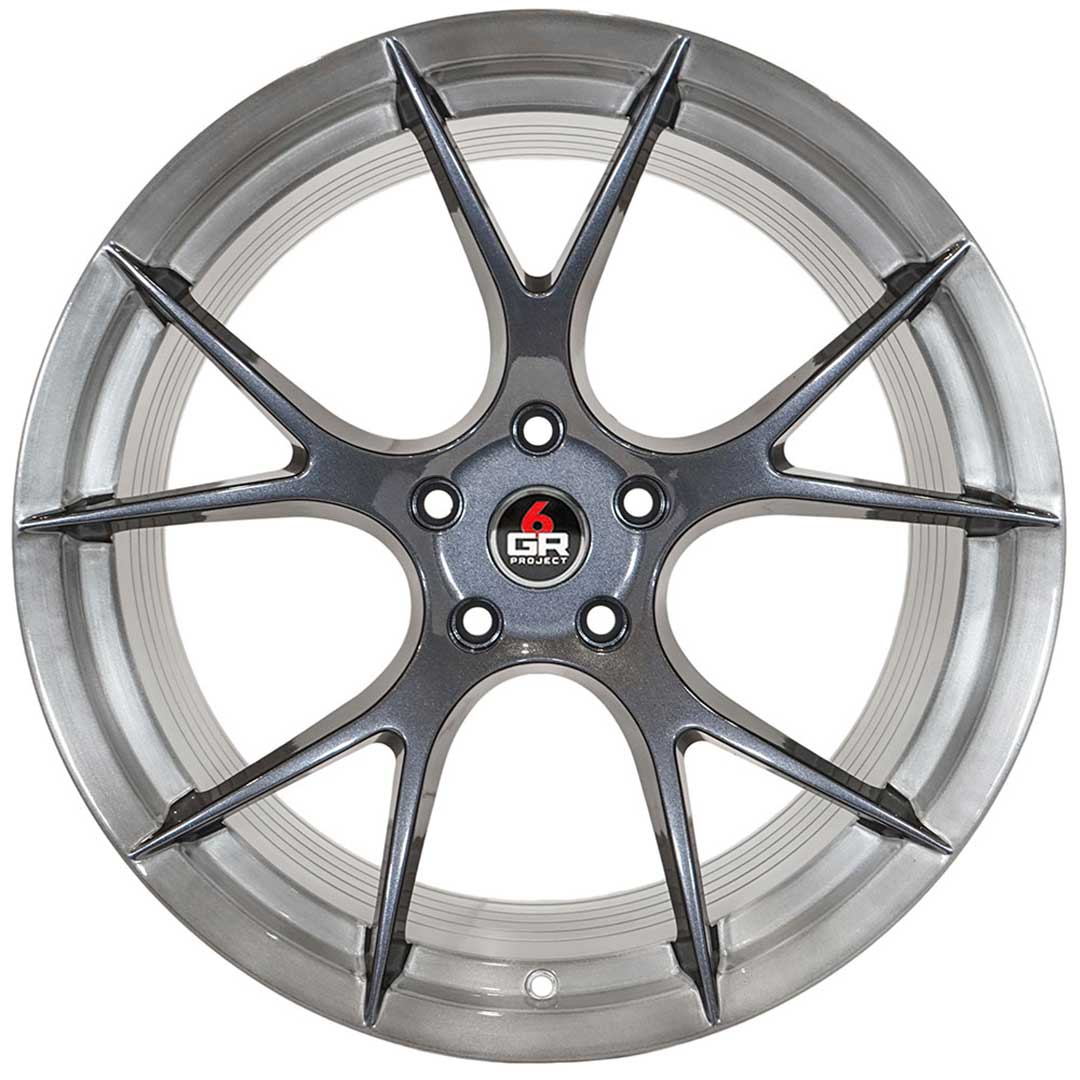 project 6gr custom finish magnetic grey with brushed titanium barrel