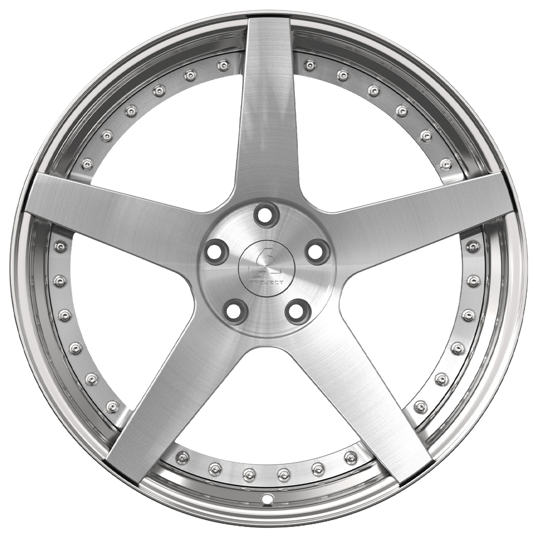 project 6gr forged five 2 piece wheel