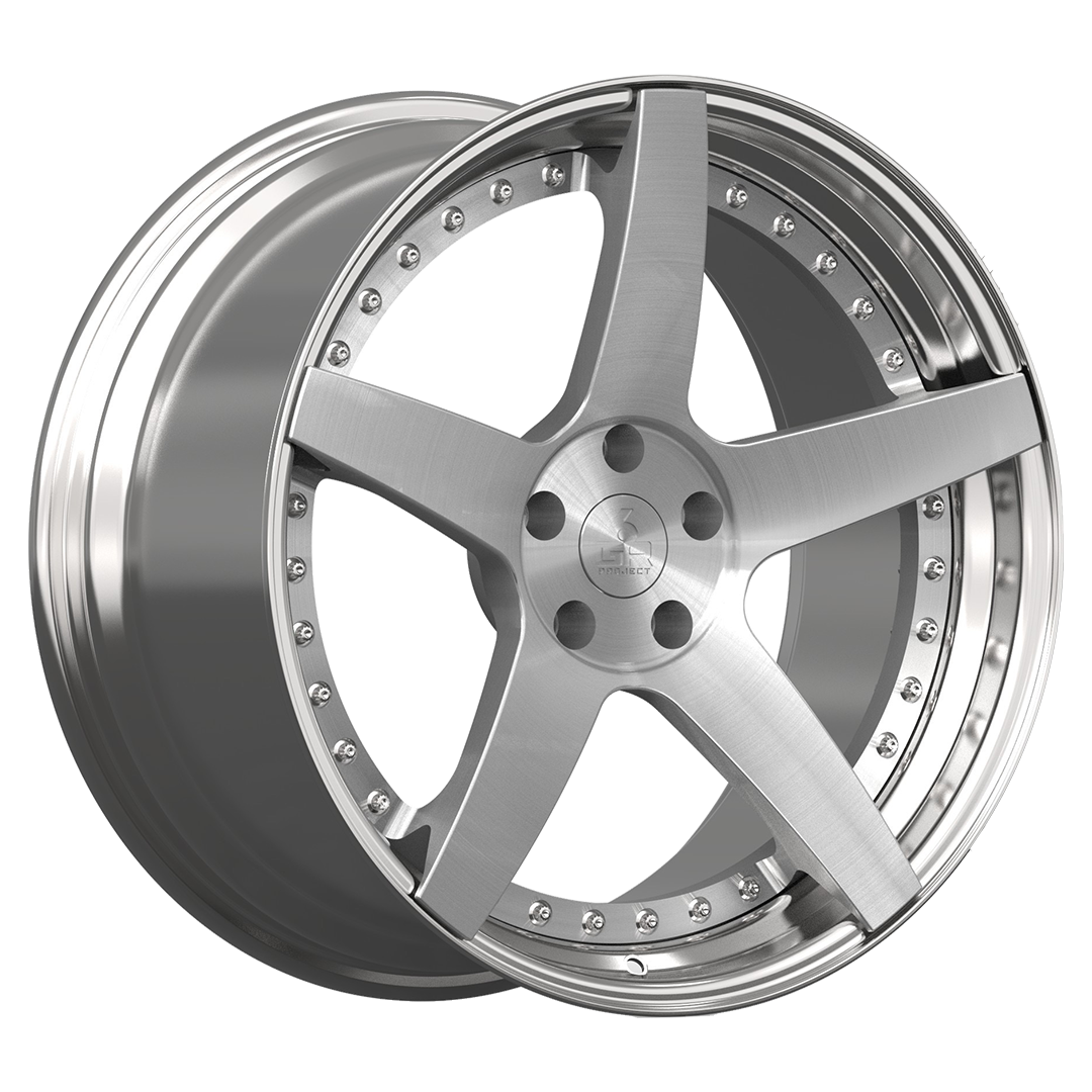 project 6gr forged five 2 piece wheel