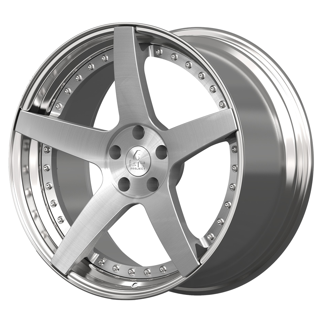 project 6gr forged five 2 piece wheel