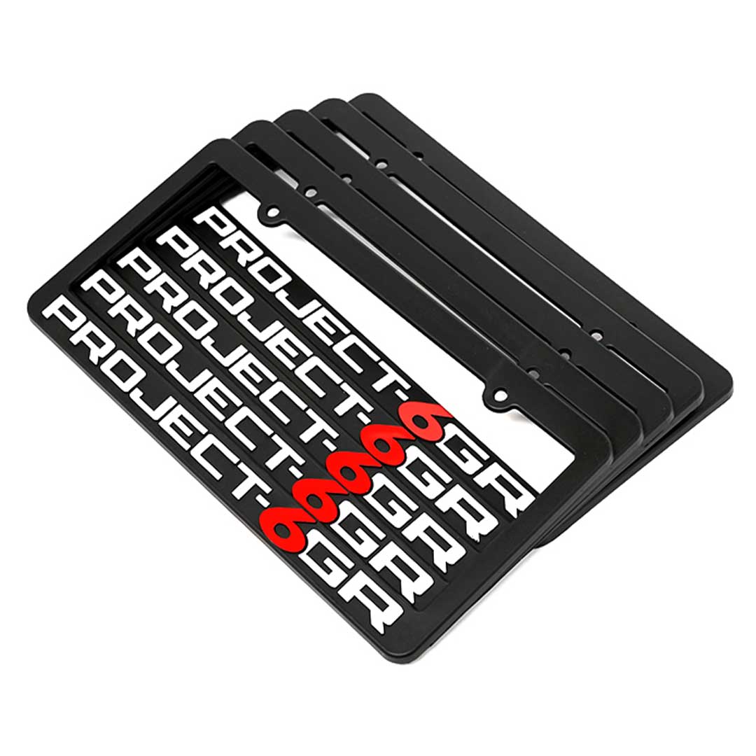 project 6gr license plate frame
