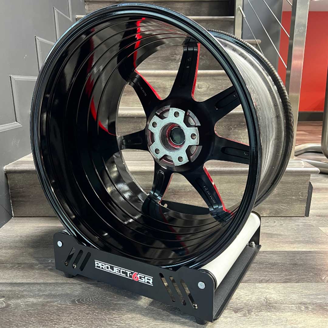 project 6gr seven spun forged carbon hydro dip red inventory special