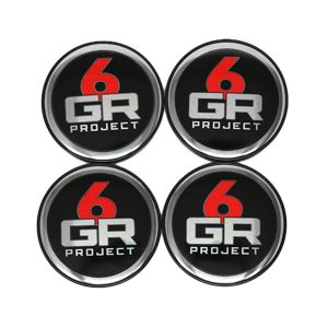 project 6gr standard 52mm center caps