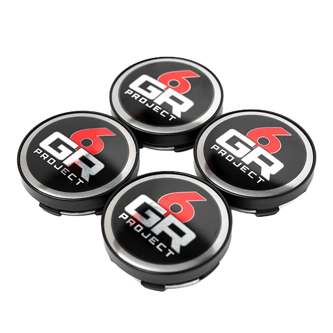 project 6gr standard 52mm center caps