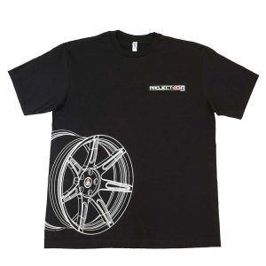 project 6gr black t shirt