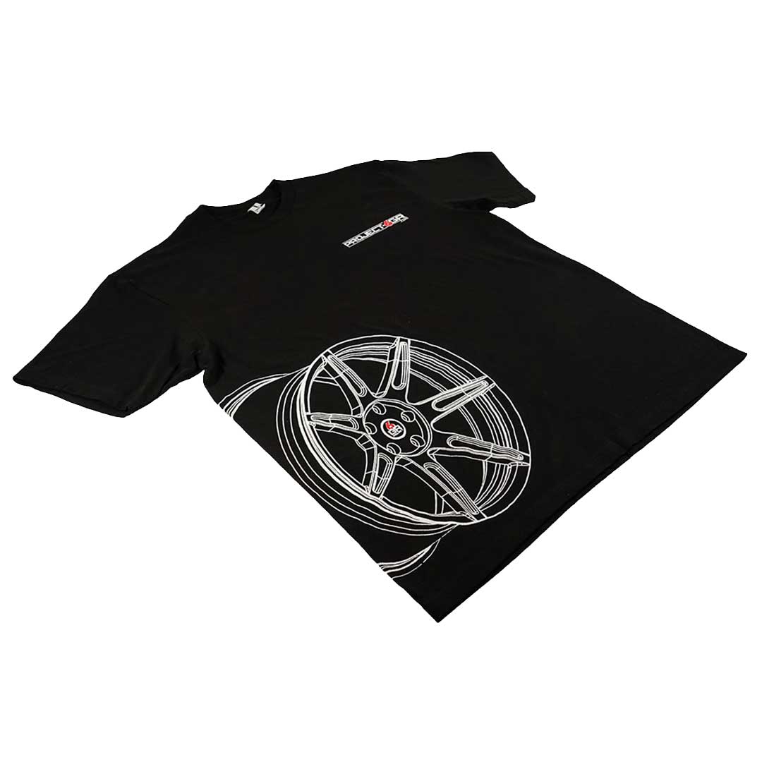 project 6gr black t shirt