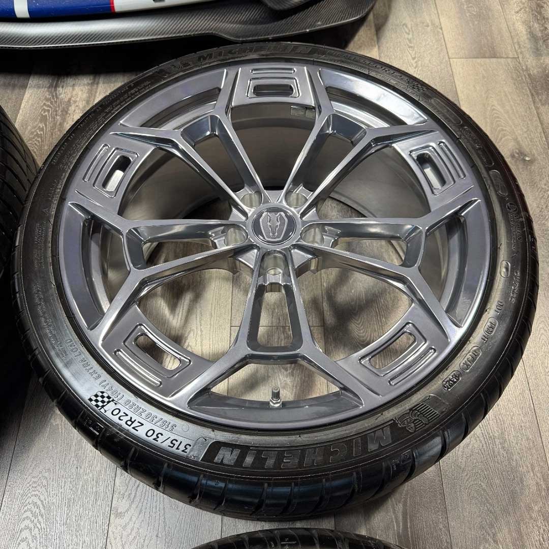 project 6gr ten d forged black chrome inventory special