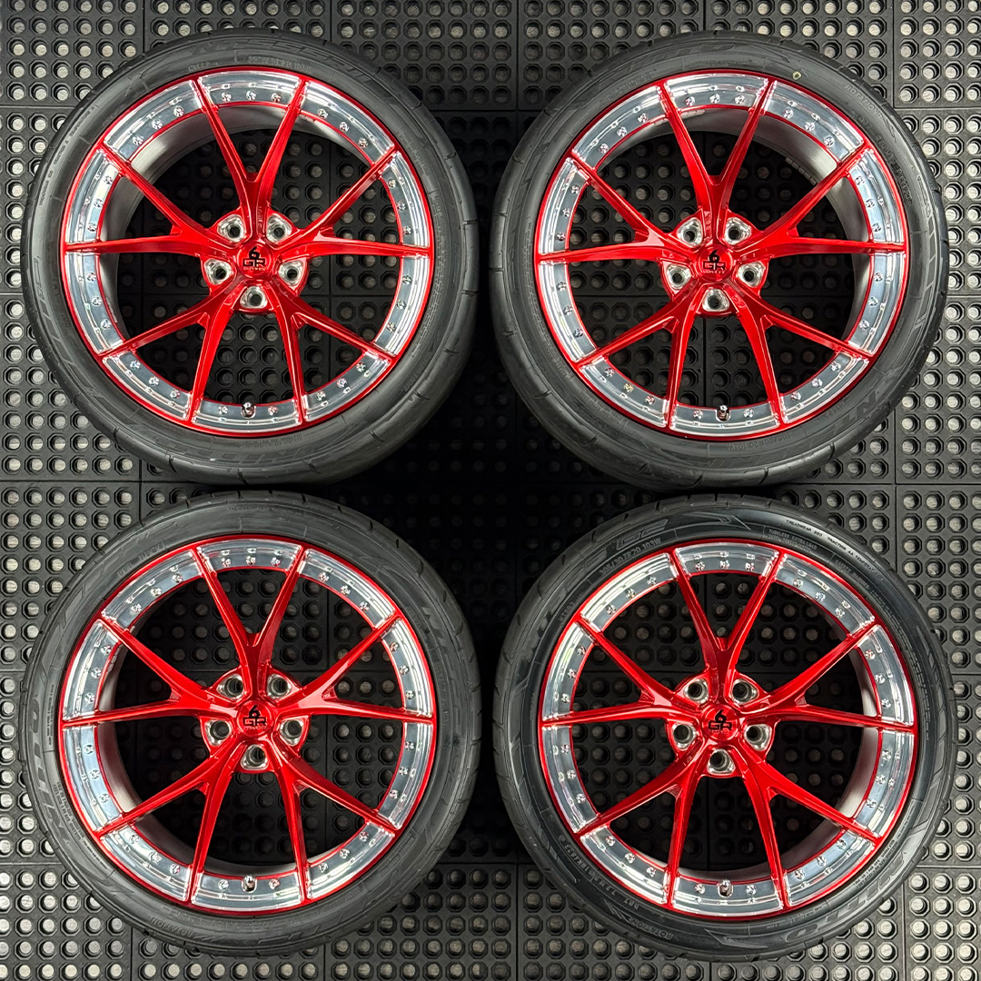 project 6gr ten r forged candy apple red