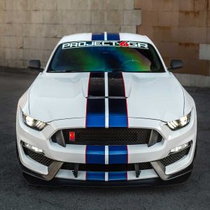 project 6gr vinyl transfer windshield banner sticker